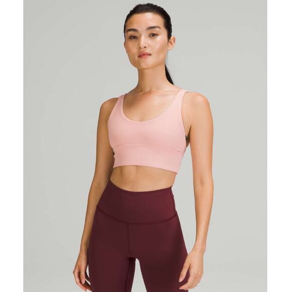 Lululemon Align Reversible Bra A/B Cup Pink Puff / Pink Mist Size 10 - Picture 1 of 9